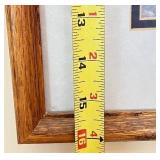 Set of 3 Framed H. Moss London Landmark Prints (Tower Bridge, Trafalgar Square, Buckingham Palace)