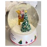 Collection of Christmas Village Decorations, Figurines, and Ornaments