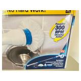 Hurricane Spin Scrubber Cordless Cleaning Tool with Accessories New in box