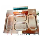 Large Lot of Office Supplies Including Organizers, Pens, Crayons, Binder Clips and Accessories