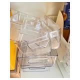 Office Organization Bundle with Storage Baskets, File Holders, and Trays
