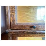 Antique Fred Macey 4-Sectional Oak Barrister Bookcase