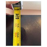 Dark Wood Bookcase with Double Door Cabinet, 72x29x12 Inches