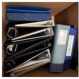 Office Organizer Set with Binder File Rack, Rotating Cup Holder, and Assorted Binders