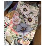 Bulk Lot of Fabric Face Masks and Elastic Straps Sewing Supplies