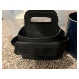 Collection of Baskets, Organizers, and Wire Storage Containers