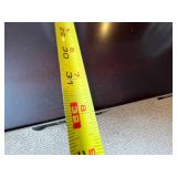 Large Dark Wood Executive Office Desk with Drawers and Cable Ports