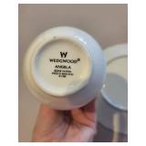 Wedgwood Angela Bone China Vase and Floral Plate Set