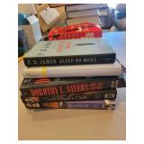 Collection of Mystery and Fiction Books by Various Authors