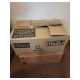 Box of Assorted Books Including Nonfiction, Novels, and Religious Titles