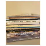 Collection of Sewing, Pattern-Making, and Craft Books