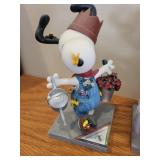 Collection of 4 Figurines Featuring Snoopy and Mickey Mouse Westland Giftware