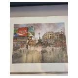 Set of 2 London City Landmark Art Prints by Alex de Andreis 1981 Times 4 Art Guildford