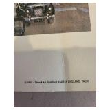 Set of 2 London City Landmark Art Prints by Alex de Andreis 1981 Times 4 Art Guildford