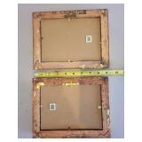 Pair of Framed Landscape Oil Paintings Signed by AL Davis