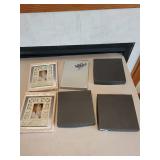 Set of 6 Assorted Photo Frames Including Hand Painted and Italian Molding Styles