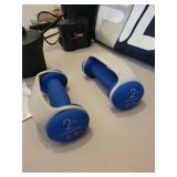 Outdoor Fitness Bundle with Wenger Sleeping Bag, Fila Duffel, Weights, and Pumps