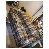 Plaid Sofa and Loveseat Set