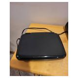 RCA Portable DVD Player and Solidex Video Cassette Rewinder Model 7000XT