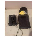 Bushnell 8x21 Compact Binoculars with Case, Cleaning Cloth, and Manual