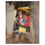 Large Mixed Lot of Sewing, Crafting, Office, and Hobby Supplies