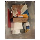Large Mixed Lot of Sewing, Crafting, Office, and Hobby Supplies