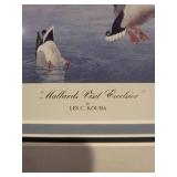 Les C. Kouba Signed Framed Print 