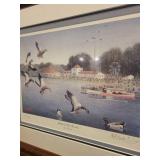 Les C. Kouba Signed Framed Print 