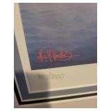 Les C. Kouba Signed Framed Print 