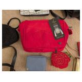 Collection of 16 Vintage and Modern Purses, Handbags, Wallets, and Accessories