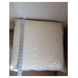 Wicker Storage Chest with Hinged Lid and Cushion Top