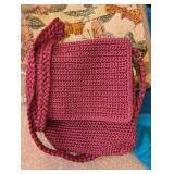 Collection of Tote Bags, Rolling Carrier, Disney Bags and The Sak Crochet Purse