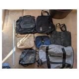 Collection of 7 Assorted Travel and Tote Bags