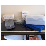 Baking and Kitchenware Set with Cookie Press, Bread Tube, and Carriers