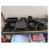 Longaberger Black Woven Traditions Stoneware Dinnerware Collection