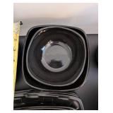 Longaberger Black Woven Traditions Stoneware Dinnerware Collection