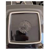 Longaberger Black Woven Traditions Stoneware Dinnerware Collection