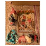 Vintage Scandinavian Gnome Figurines, Wall Plaques, and Decorative Tile Collection