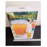 Acrylic 3 Gallon Beverage Dispenser in Box