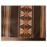 Set of 2 Quilted Tulip Wall Hangings and Swedish Woven Table Runner