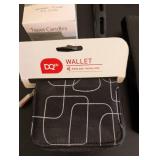 Assorted Household Items Set with Wireless Speaker, Taper Candles, Wallet, Mini Figures, and Olive Wood Tools