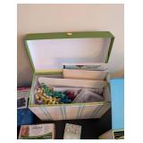 Collection of Gift Wrapping Supplies, Greeting Cards, and Craft Accessories