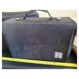 CIS Equipment Case Set - 2-Piece Black Storage Boxes for Gear or Craft Supplies