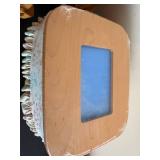 Longaberger Baskets Set - Handwoven Floral Liners (Lot of 3)