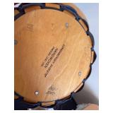 Longaberger Baskets Set - Handwoven Floral Liners (Lot of 3)