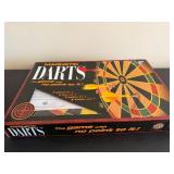 Family Games Magnetic Darts - Original Magnetic Darts Game (Double-Sided Board, 6 Darts) - New in Box