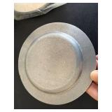 Air Force Academy Collectible Glass, Silver Vase & 2 Coasters - Display Set (Lot of 4)