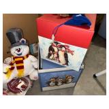 LANG Boxes Warm Holiday Wishes Penguin Gift Boxes (Lot of 2)