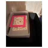 Large Collection of Dress Patterns & Fabrics - Assorted Sewing Materials