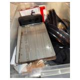 Large Collection of Dress Patterns & Fabrics - Assorted Sewing Materials